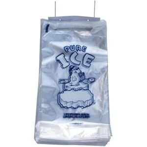 Recycle Large Capacity Durable 8/10/20 Lb Ice Bag Set Pack Ldpe Plastic Wicket