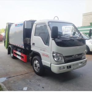 Siemens Control System Garbage Truck With Compactor Max Driving Speed 90 Km/H