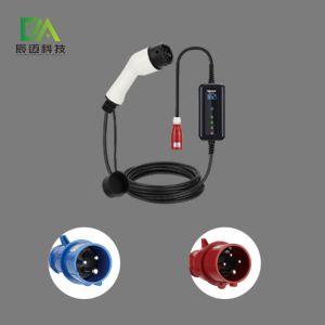 China Mckee EV Portable Electric Vehicle Charger 3 Phase Type 2 Car Charging Connector on sale