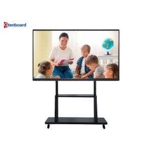 Qtenboard 55 Interactive White Board Smart Board 4K 40 Touch Point Screen