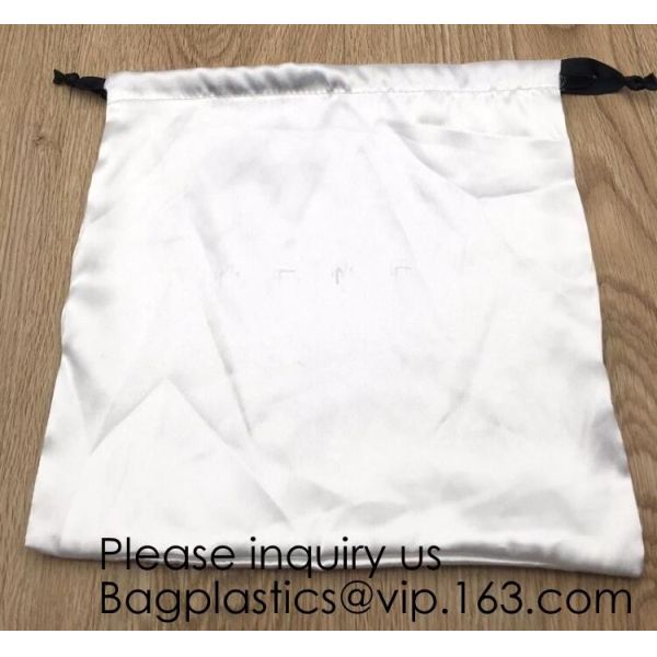 Satin Gift Bag For Midi Wrap Dress,Elegant Purple Satin Pouch For Rings,Satin Drawstring Bag For Cosmetic, bagease pack