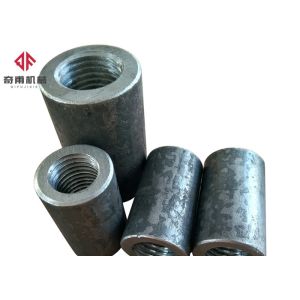 Parallel Threaded Couplers 12-50mm , Threaded Rebar Connectors Hollow Steel