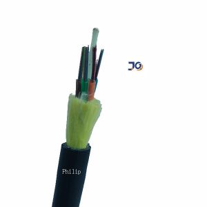 No Metal All Dieletric Self - Supporting ADSS Singlemode Fiber Optic Cable HDPE