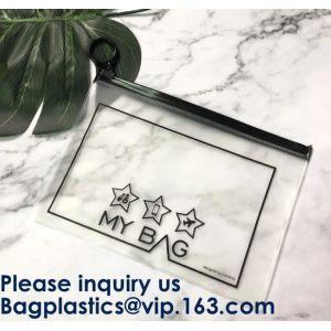 Sinicline Nice Pvc Eva Slider Zipper String Biodegradable T-Shirt Packaging