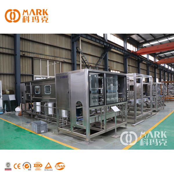 1500bph 5 Gallon Soft Drink Filling Line Automatic With Capping Function