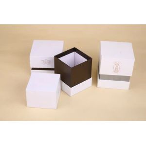 Logo Printed Candle Packaging Box Recyclable With EVA Insert