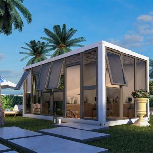 Customizable And Easy To Install Expandable Container Homes With Aluminum