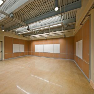 Durable Acoustical Aluminum System Folding Partition Walls For Restaurant