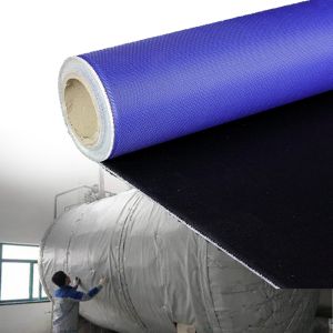 High-Temperature Vemiculite Coated Silica Fiberglass Welding Blanket with 1800C