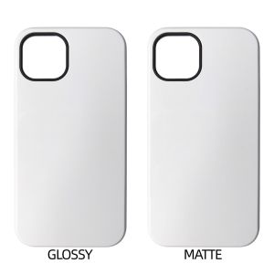 Sublimation Tough Iphone Case Blank 3d Sublimation Phone Cases 2 In 1 For IPhone