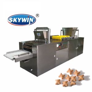 China Fully Automatic Hello Panda Biscuit Injection Machine For Chocolate Cream Jam Injecting on sale