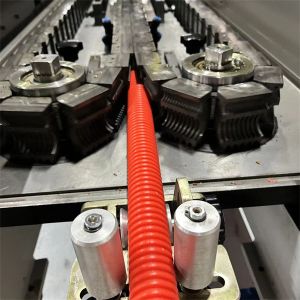 10mm-50mm Diameter Range Single Wall Corrugated Pipe Machine With ABB Frequency