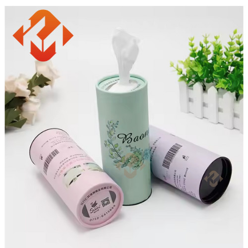 Buy Recyclable Facial Tissue Tube Customizable Household Bio-Degradable Matt Lamintation at wholesale prices