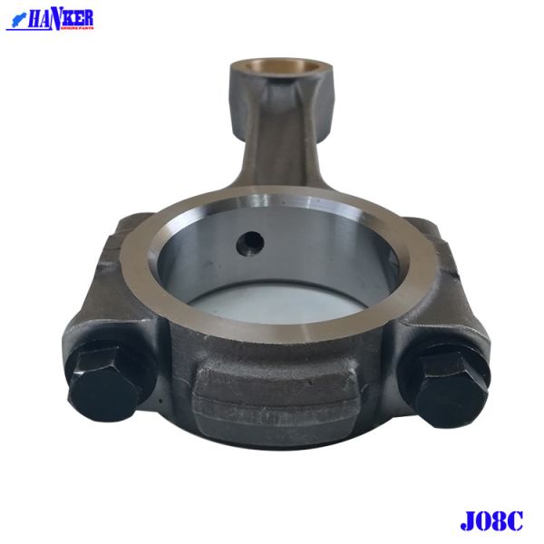 J08C Engine Hino Connecting Rod Assy 40Cr Forged Material
