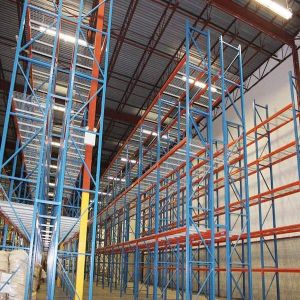 Heavy Duty Selective Pallet Racking System With Durability 500-5000kg Capacity