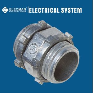 Quality Zinc Electrical IMC Rigid Box Spacer With Locknuts Threaded Connection for sale