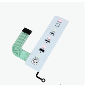 Telephone Silk Screen Printing Overlay Membrane Switch Panel ISO9001