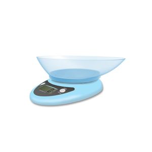 Full ABS Kitchen Scale 5000g 1g Digital Kitchen Food Weighing Scale With A Bowl