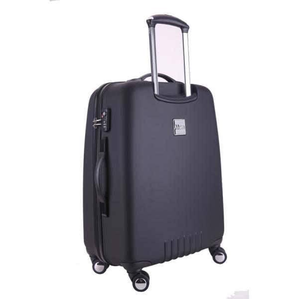 Spinner Caster Hard Shell Luggage One-Piece Zipper Trolley Case with TSA Combination Lock