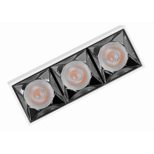 750LM 4000K 9 Watt Surface Mounted COB LED Grille Downlight
