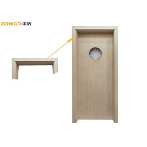 Single Hinged Cottage Oak Flush Plain Wooden Door