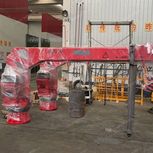 Buy Versatile 0.65 Ton Small Telescopic Crane For Fishing Boats at wholesale prices