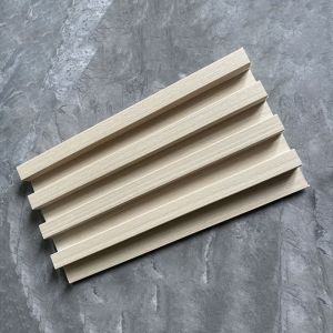 Wood Plastic Composite WPC Vertical Cladding Panels Customization