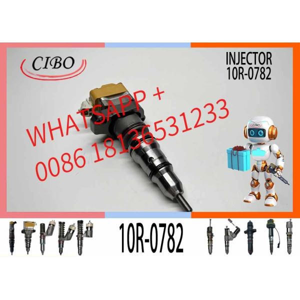 10R-0782 Neutral and new Diesel Engine Parts 3126B 3126E Fuel Injector for 10R