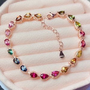 Copper Zircon 18k Stainless Steel Bracelets Gold Plated Diamond Women Bracelet