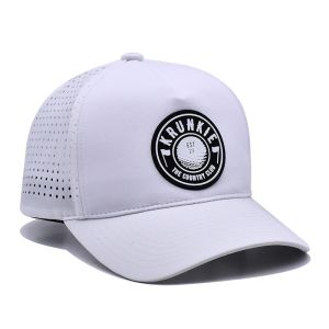 High Profile 5 Panel Trucker Cap With Curve Brim Unisex