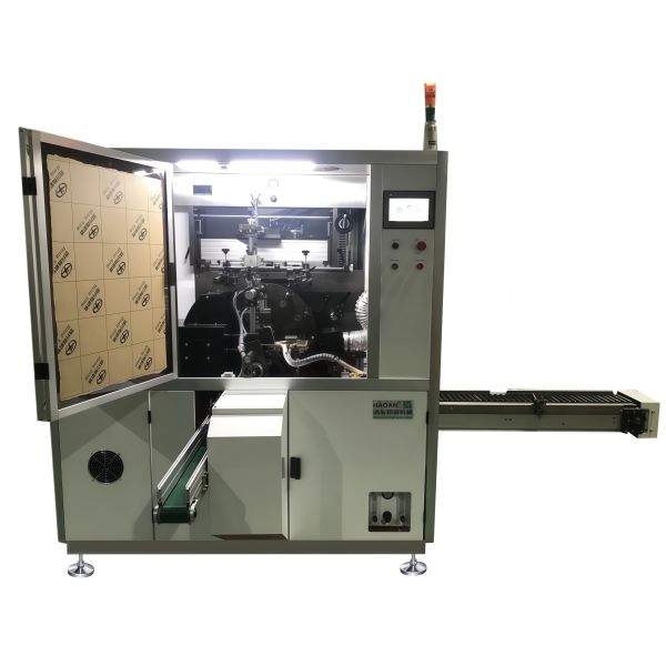 Fully Automatic Cylindrical Single Color Screen Printing Machine For Lipstick Tube