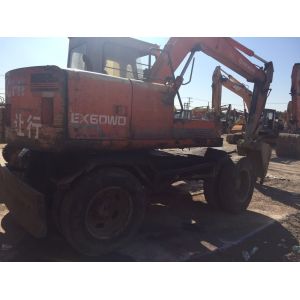 good condition used hitachi ex60wd-1 excavator made in japan