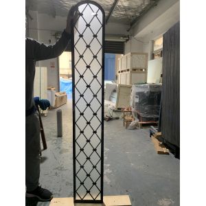 Safety Tempered Entry Door Glass with High Heat Resistance