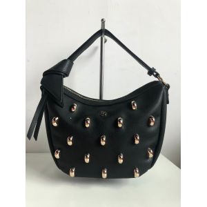 Women handbag with protruding gold point on side fashion lady tote bags