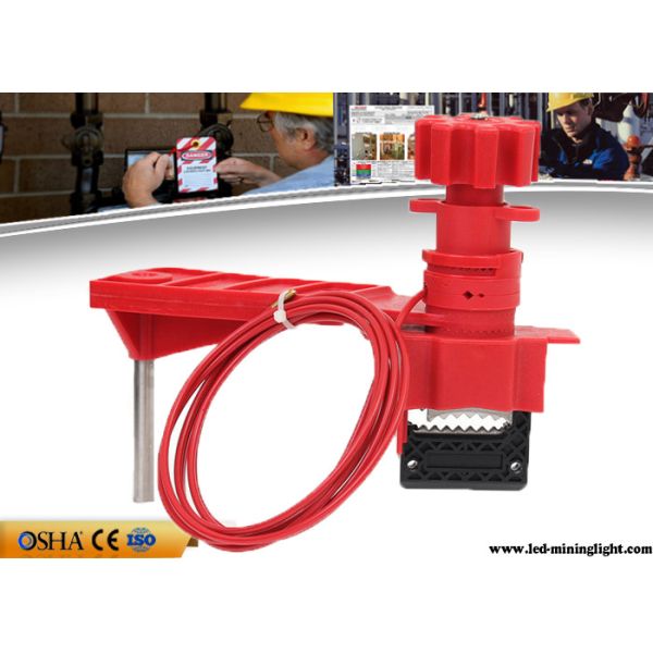 Buy Multi Purpose Red Valve Lock Out Industrial Steel Nylon Material at wholesale prices