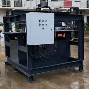 150mm Hydraulic Stroke Length Solar Panel Recycling Machine for Aluminum Alloy