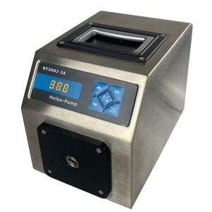 RS485 IP55 Metal Housing Peristaltic Liquid Pump With Silicone Tubing