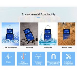 Smart GPS Tracking Padlock 2G 4G Remote Unlock OEM With Temper Alarm