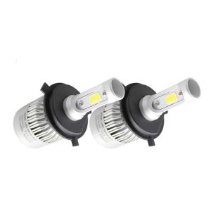 Bright COB LED Headlight Bulbs H4 LED Headlight Bulbs S2 8000LM LED Headlamp For