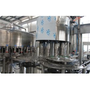 Industrial Monoblock Filling Machine Semi Automatic Soft Drink Bottling