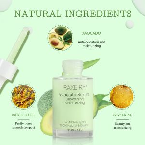 MSDS Avocado Face Serum Hyaluronic Acid Moisturizes Whitens And Brightens