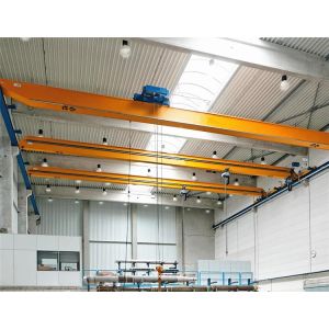 Wireless Remote Control Overhead Crane Single Girder With Good Hoist