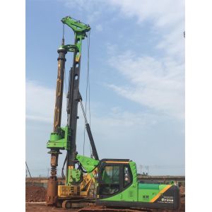 Small Land Hydraulic Pile Drilling Driving Machine Tysim Kr60 Depth 24m