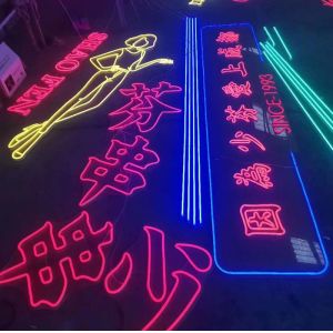 Customized Hot Sellingised Happy Birthday Atmosphere Light Led Bedroom Letter