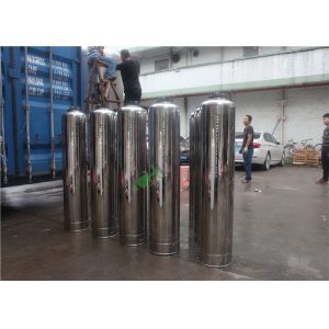 SS304 Stainless Steel Water Filter Vessel Tank For RO Water Machine