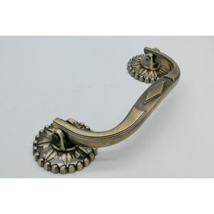 Retro Copper Color Compact Coffin Handle With Strong Decorative Sense Wholesale