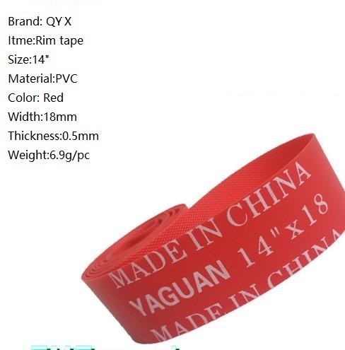 High Pressure Nylon PVC Material Rim Tape 12/14/16/20/22/24"Bicycle Inner tube Pads Liner For Carbon Mtb&Road Bike