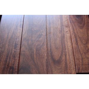 Solid prefinished asian walnut flooring