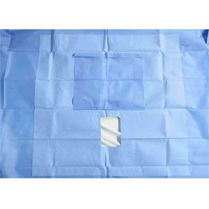 Laparoscopy Procedure Pack SMS Fabric Sterile Green Surgical Pack Essential