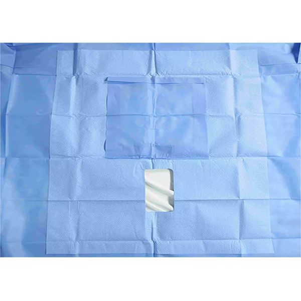 Laparoscopy Procedure Pack SMS Fabric Sterile Green Surgical Pack Essential Lamination Patient Disposable Surgical Pack
